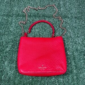 Kate spade Hayes Street Pearl‎ Ellery Bag Red